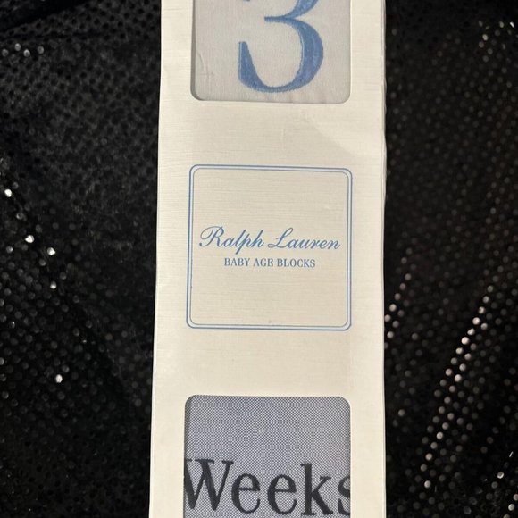 Ralph Lauren Other New Ralph Lauren Baby Age Blocks For Photos